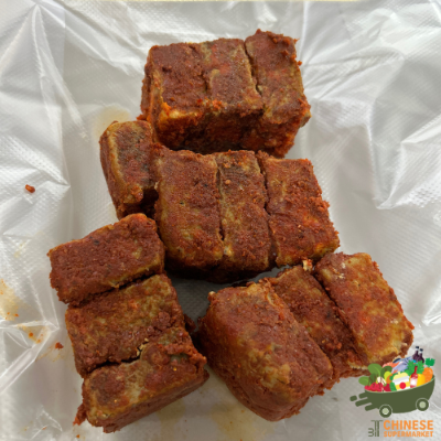 云南醃豆腐 (เต้าหู้ยี้ทรงเครื่องยูนนาน)