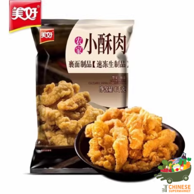 美好农家小酥肉 原味 (หมูทอดรสดั้งเดิม)