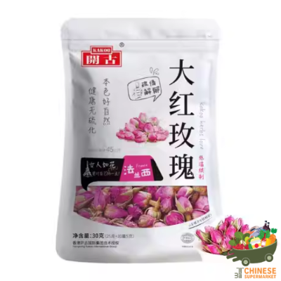 大红玫瑰 (กุหลาบแดงแห้งจีน)