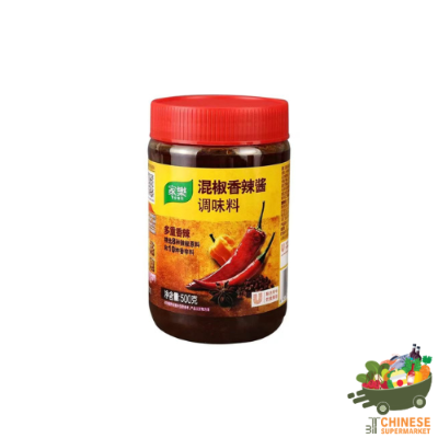 混椒香辣酱 (น้ำพริกรสเผ็ดตราเจียเล่อ)