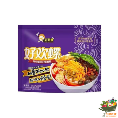 好欢螺 螺蛳粉 (บะหมี่หอยหวานพริกเสฉวนม่วง) 300+20g.