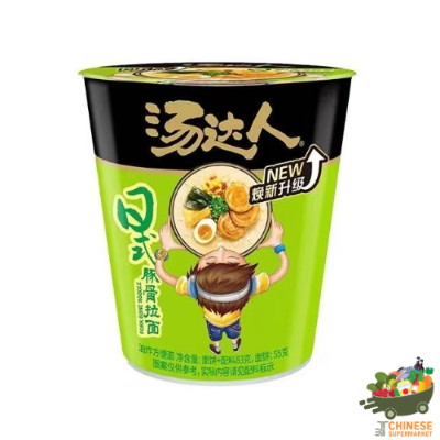 汤达人 日式豚骨杯面 (มาม่าคัพรสกระดูกหมูสไตล์ญี่ปุ่น)