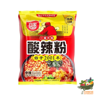 白家酸辣粉 (รสซุปเปรี้ยวเผ็ด ตราไป๋เจี๋ย)