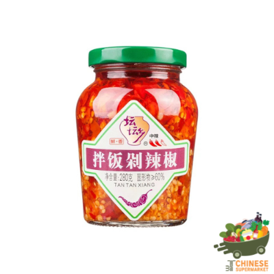 坛坛乡拌饭剁椒 (น้ำพริกกระเทียม)