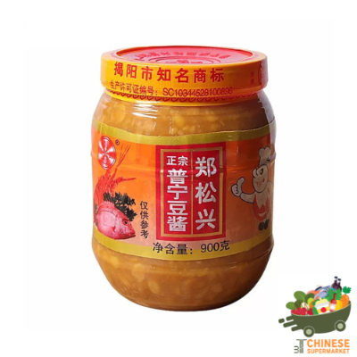 普宁豆酱 (เต้าเจี้ยวถั่วเหลืองหมัก)