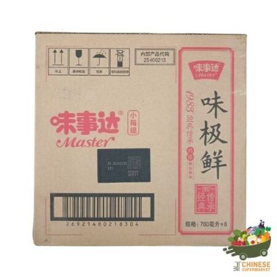 味极鲜 (ซอสถั่วเหลือง ตรา Master) - ลัง
