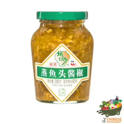 坛坛乡蒸鱼头剁椒 (น้ำพริกนึ่งหัวปลา)