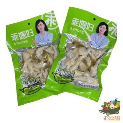 乖媳妇山椒凤爪 (ตีนไก่ดองพริก) - 218G.