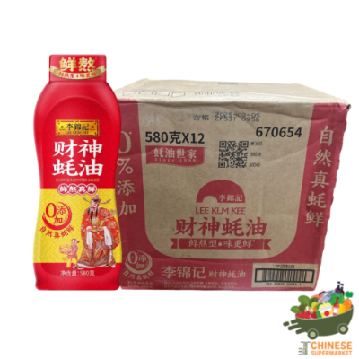 李锦记财神耗油挤瓶箱 (น้ำมันหอย ลี่กุมกี่) - ลัง