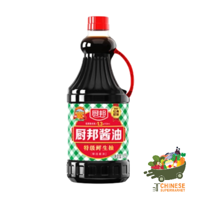 ซีอิ๊วฉูปัง - ขวด / 厨邦酱油 (1.25L)
