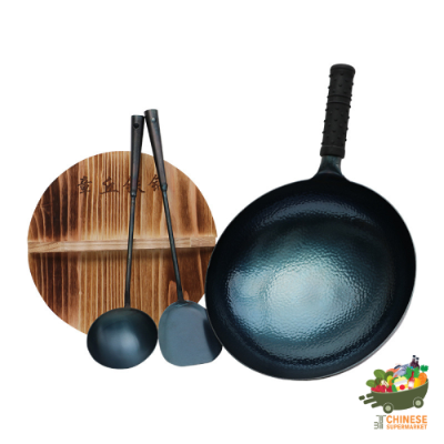 章丘手工铁锅 (กระทะเหล็ก) - 36CM