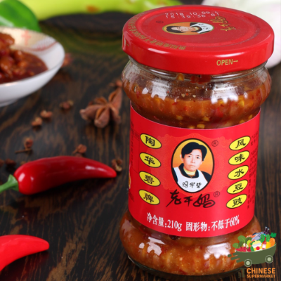 老干妈风味水豆豉 (น้ำพริกเต้าเจี้ยวเหล่ากันมา)
