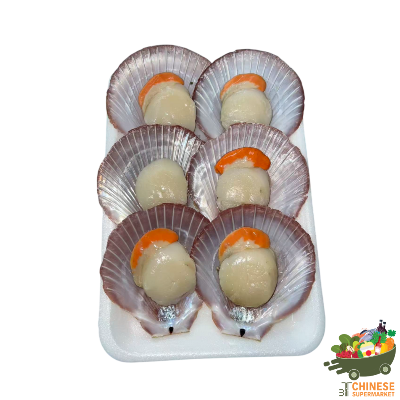 冰鲜带子一盒160克 (หอยเชลล์) - แพ็ค