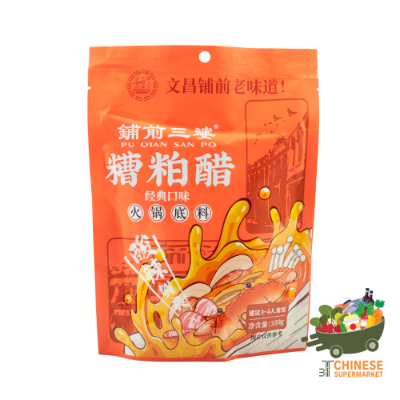 糟粕醋火锅底料 350G一包 / ซุปเปรี้ยวเผ็ด - ถุง