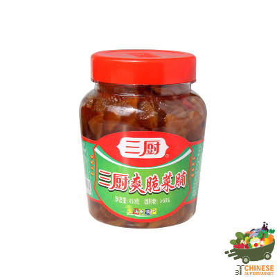 三厨爽脆菜脯900G 一瓶 (หัวไชโป๊) - 900G.