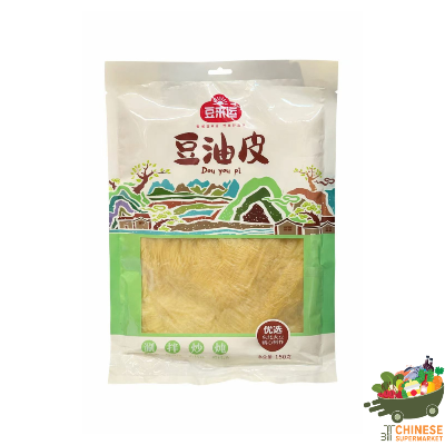 豆来运豆油皮150g一包 (ผิวเต้าหู้แผ่น) - ถุง