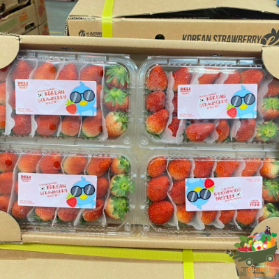 韩国🇰🇷原进口草莓🍓4盒一箱 (สตอเบอร์รี่เกาหลี) - ลัง