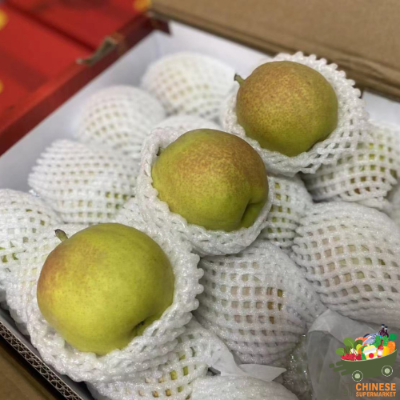 中国🇨🇳特选香梨🍐5公斤一箱สาลี่หอมจัมโบ้แท้ตราแพะ ก.แดง(ลัง)