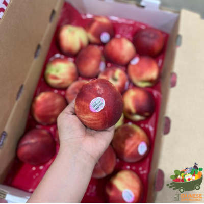 澳大利亚🇦🇺大号进口水蜜桃🍑每个(พีชขาวออสเตรเลีย) - ลูก