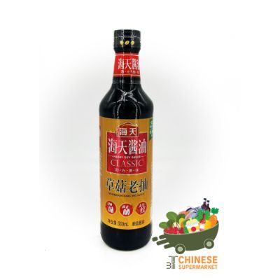 海天草菇老抽 (ซีอิ๊วดำเห็ดหอม ตราไห่เทียน)