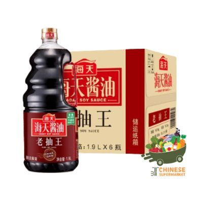 海天酱油 老抽王 (ซีอิ๊วดำ ซอสปรุงรส)