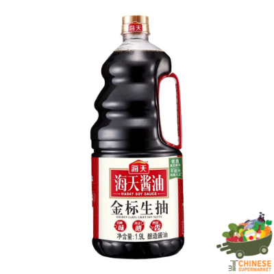 海天金标生抽 1.9L ซีอิ๊วขาว (ฉลากทอง) ตราไห่เทียน
