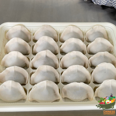 牛肉胡萝卜饺子เกี๊ยวเนื้อแครอท กล่องละ20ชิ้น(กล่อง)