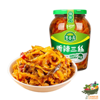 吉香居香辣三丝 (ผักดองจีน)