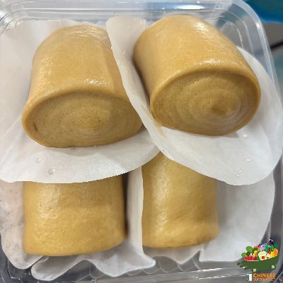工红糖馒头4个一盒  (หมั่นโถว น้ำตาลทรายแดง) - กล่อง