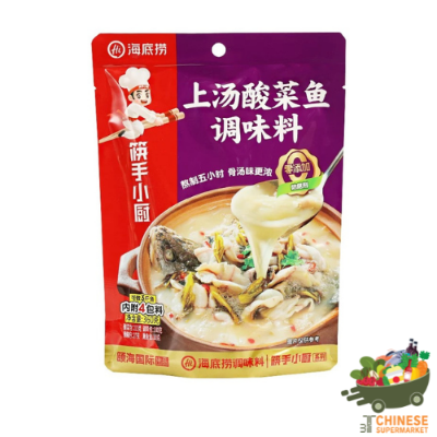 筷手小厨 酸菜鱼调味料 (ไห่ตี่เลาซุปผักดองเฉสวน)