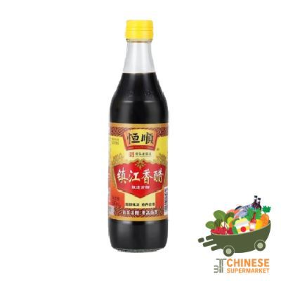 恒顺香醋 น้ำส้มสายชูดำ ตราเหิงชุ่น (แดง)