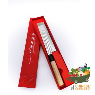 日式鱼生刀 (มีดด้ามจับไม้ ก.แดง) - เล่ม