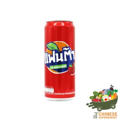 芬达草莓 แฟนต้า รส สตอเบอร์รี่ - 325ML