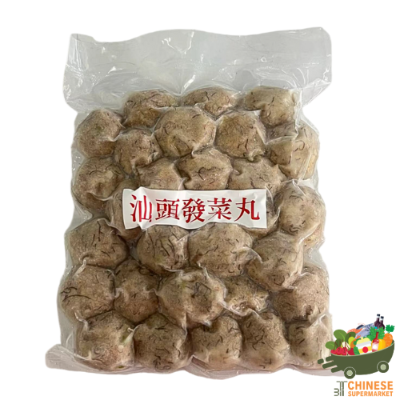 潮汕发菜丸 (ลูกชิ้นสาหร่าย)